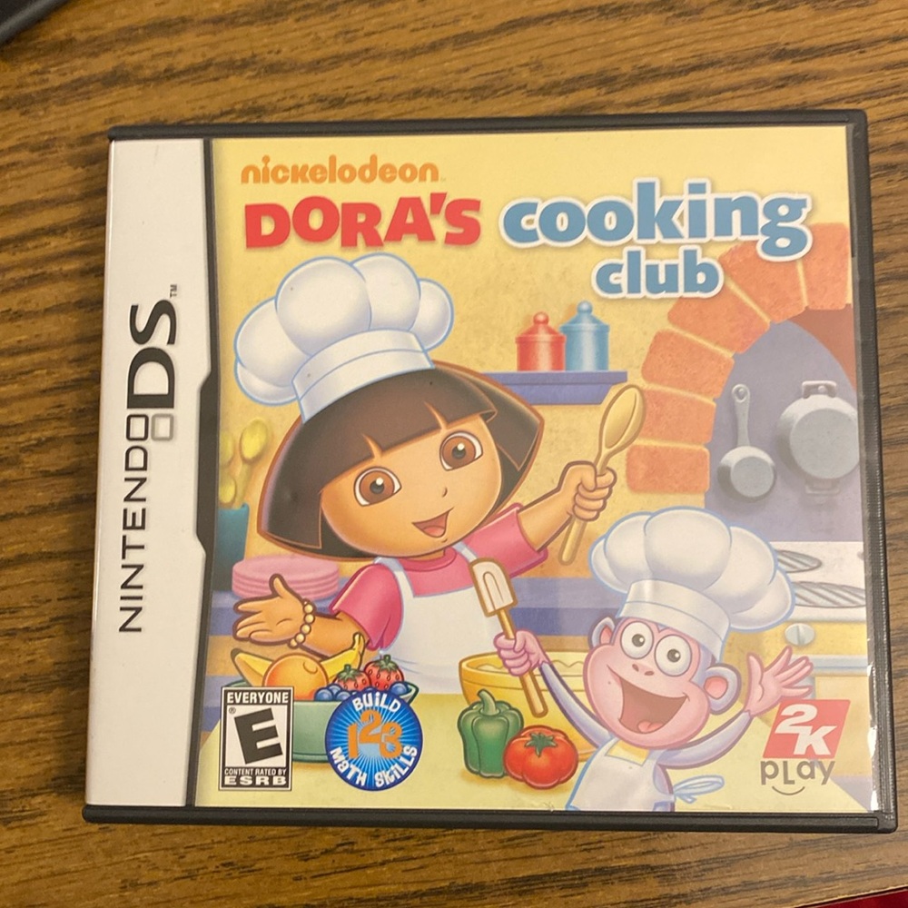 Dora’s Cooking Club Nintendo DS game.
